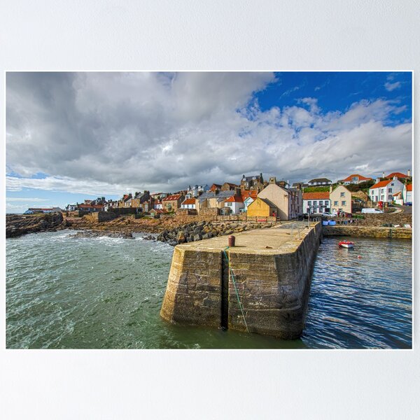 Cellardyke Harbour Fife Scotland Poster