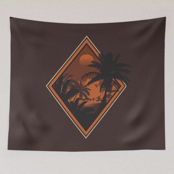 Item preview, Geometric Sunset - Darkwood designed and sold by hARTdesigns.
