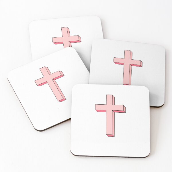 Item preview, Pink Christian Cross 3D God Bible designed and sold by sharedipmemes.