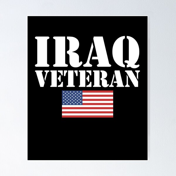 Item preview, American Patriot Iraq Veteran Operation Iraqi Freedom War Gear designed and sold by DynamicDesign.
