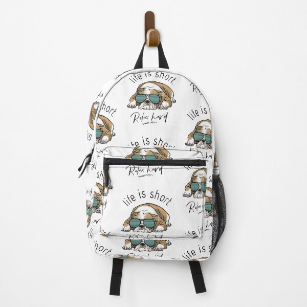 Item preview, Relax Hard, Bulldog designed and sold by PawPrintsDesign.