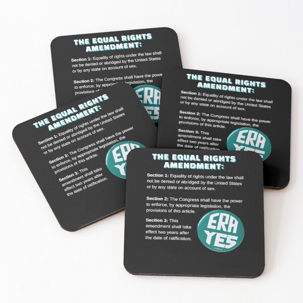 Item preview, The Equal Rights Amendment (ERA) [White Letters] designed and sold by Taulukos Designs.
