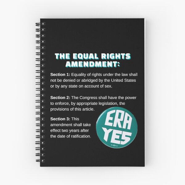 Item preview, The Equal Rights Amendment (ERA) [White Letters] designed and sold by Taulukos Designs.