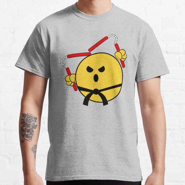 Nunchuck Emoticon Classic T-Shirt