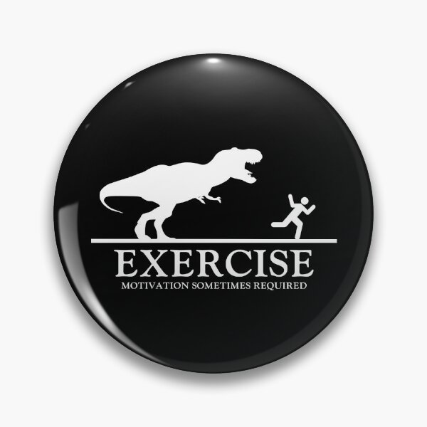 Item preview, Exercise Motivation Sometimes Required TRex Personal Trainer Gear designed and sold by DynamicDesign.