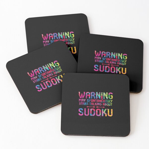 Item preview, Warning May Spontaneously Start Talking About Sudoku Player designed and sold by at85productions.