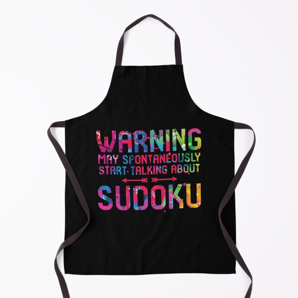 Item preview, Warning May Spontaneously Start Talking About Sudoku Player designed and sold by at85productions.
