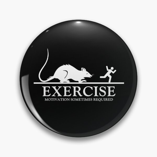 Item preview, Exercise Motivation Sometimes Required Huge Rat Workout Gear designed and sold by DynamicDesign.