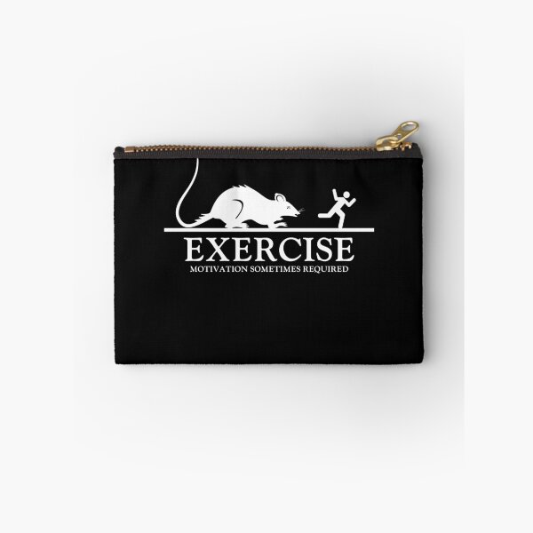 Item preview, Exercise Motivation Sometimes Required Huge Rat Workout Gear designed and sold by DynamicDesign.