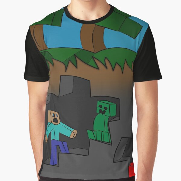 Minecraft T Shirts Redbubble - roblox minecraft steve shirt