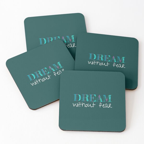 Item preview, Dream without fear quote; Motivational quote; Inspiration quote  designed and sold by cyhdesign.