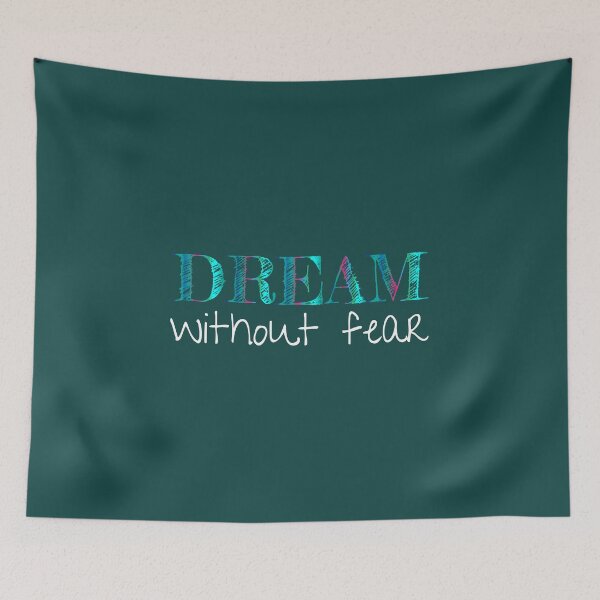 Item preview, Dream without fear quote; Motivational quote; Inspiration quote  designed and sold by cyhdesign.