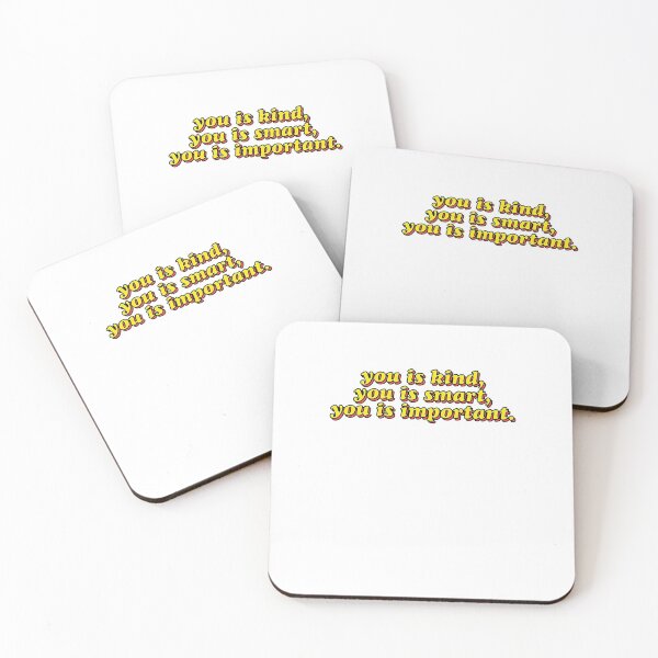Item preview, You Is Kind You Is Smart Funny Motivation Quote Meme designed and sold by sharedipmemes.