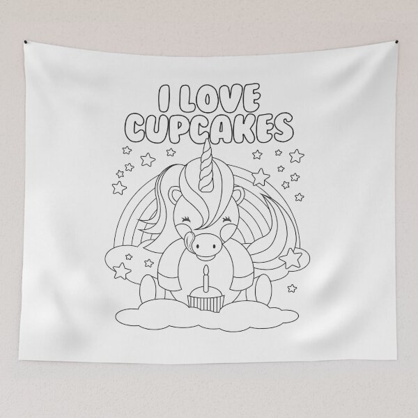 Item preview, Coloring Unicorn designed and sold by rmelo84.