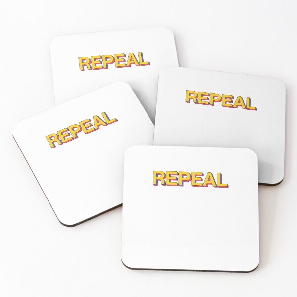 Item preview, Repeal Politics Protest Revolotion 3D Retro Colorful designed and sold by sharedipmemes.
