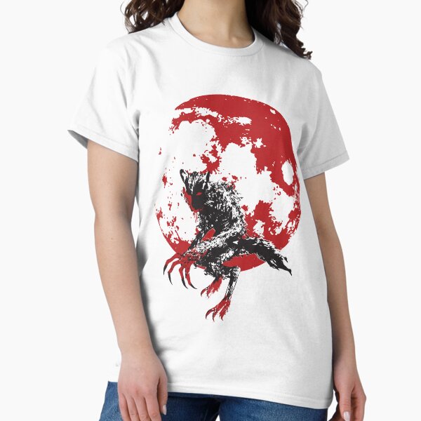 Item preview, Black Werewolf, Blood Moon - Black Splatter designed and sold by OthersidePrints.