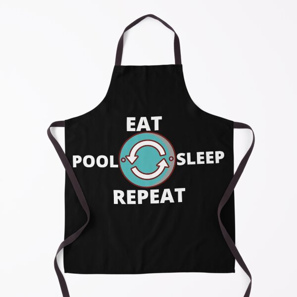 Item preview, eat sleep pool repeat designed and sold by morrismorgan.