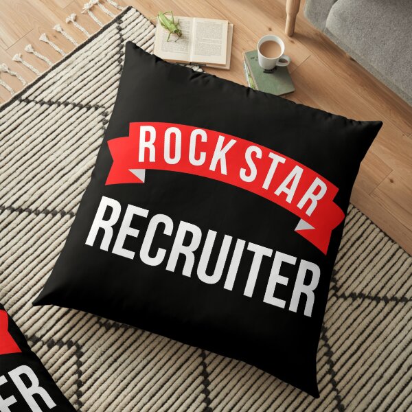 RockStar Recruiter Floor Pillow