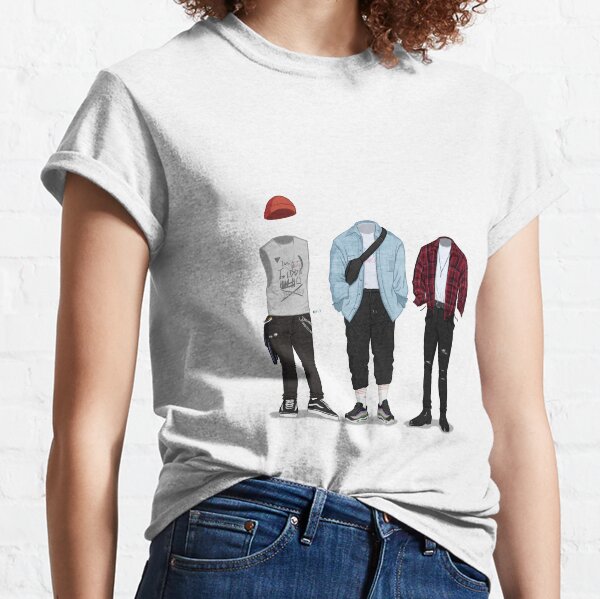 Julie et les fantômes, Luke Alex et Reggie fantômes T-shirt classique