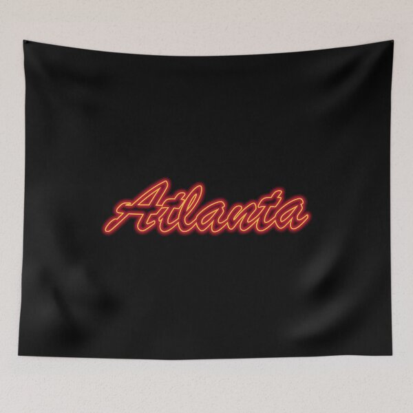 Item preview, Fan of Atlanta Neon Yellow and Red designed and sold by gkillerb.