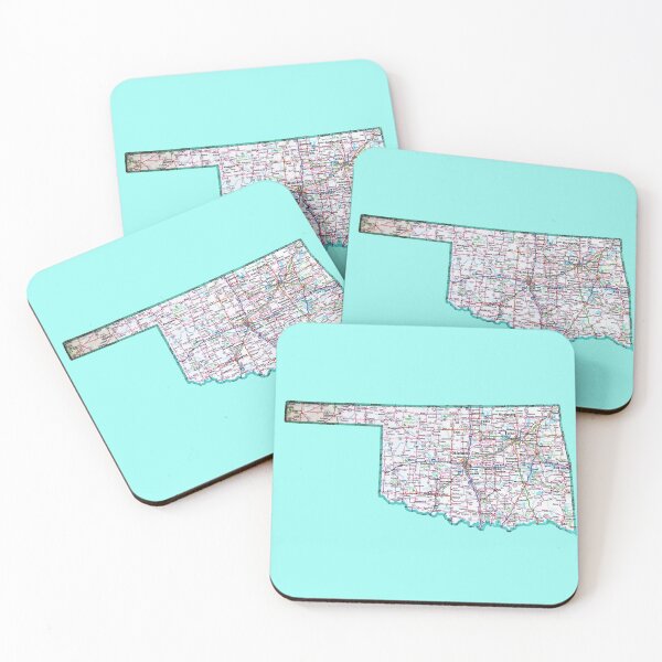 Item preview, Oklahoma Roadmap designed and sold by Havocgirl.