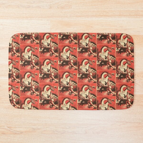 Item preview,  Multi headed hydra monster  vintage illustration designed and sold by Vintage Designs +.