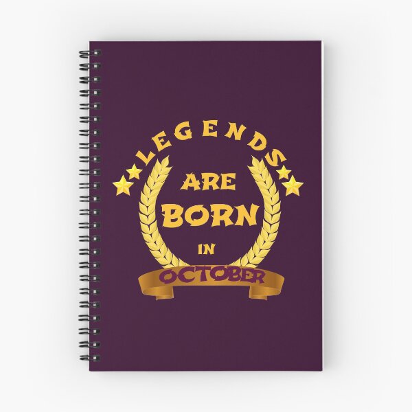 Item preview, Legends are born in October designed and sold by RueChiedza.
