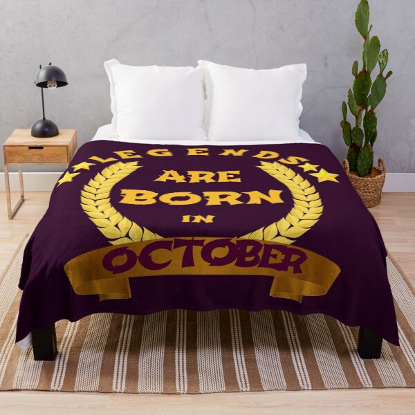 Item preview, Legends are born in October designed and sold by RueChiedza.