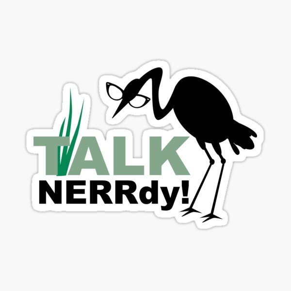 Talk NERRdy Annual Meeting 2020 Design Sticker
