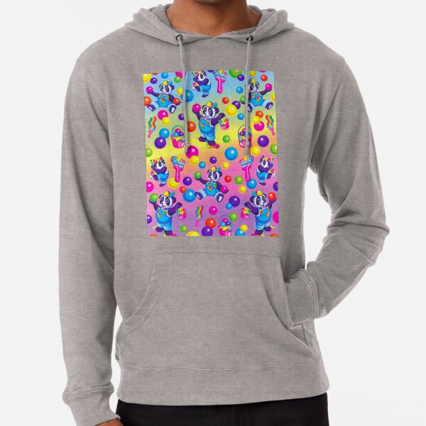 Lisa Frank panda pattern Lightweight Hoodie