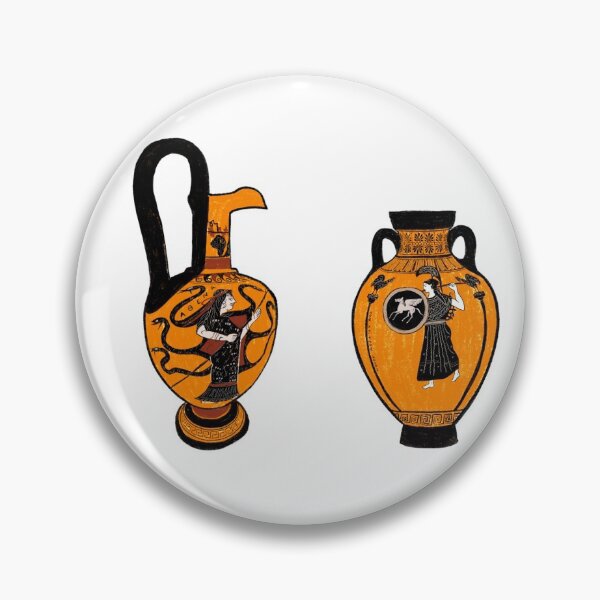 Item preview, Athena Vase Pair designed and sold by CuteClassics.