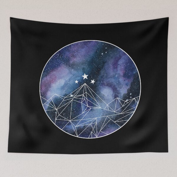 Item preview, Night Court Symbol with watercolour and black designed and sold by vethereal.