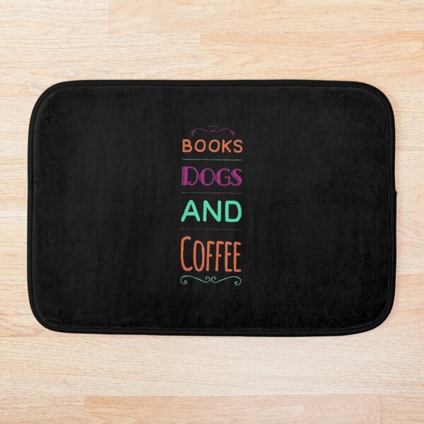 Artikelvorschau, Bücher, Hunde und Kaffee entworfen und verkauft von PetitePeche.