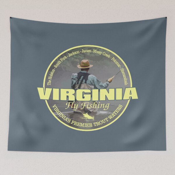 Item preview, Virginia Fly Fishing (FSH) designed and sold by curranmorgan.