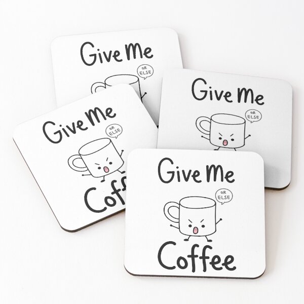 Item preview, Give Me Coffee or Else designed and sold by illustbymj.