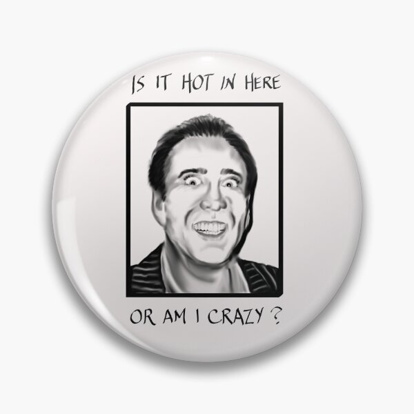 Item preview, Nicholas Cage Crazy Face designed and sold by Jason Flannery.