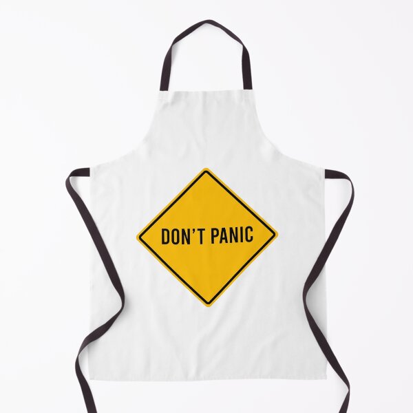 Item preview, Don't Panic Roadsign designed and sold by stickertopic.