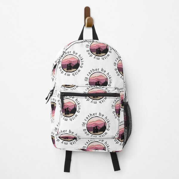 Item preview, I'd Rather Be Hiking With My Dog designed and sold by PawPrintsDesign.