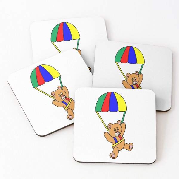 Item preview, Parachuting Bear designed and sold by imphavok.
