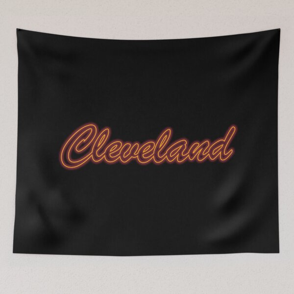 Item preview, Fan of Cleveland Neon Red and Gold designed and sold by gkillerb.