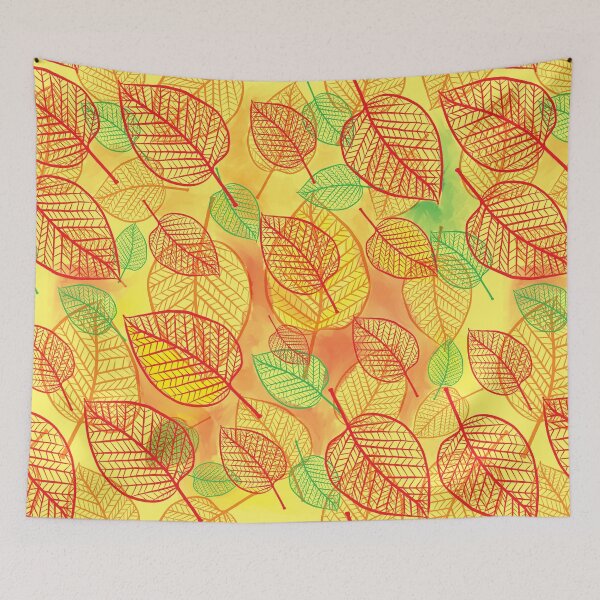 Item preview, Zingy Autumn Leaves designed and sold by grinningskull.