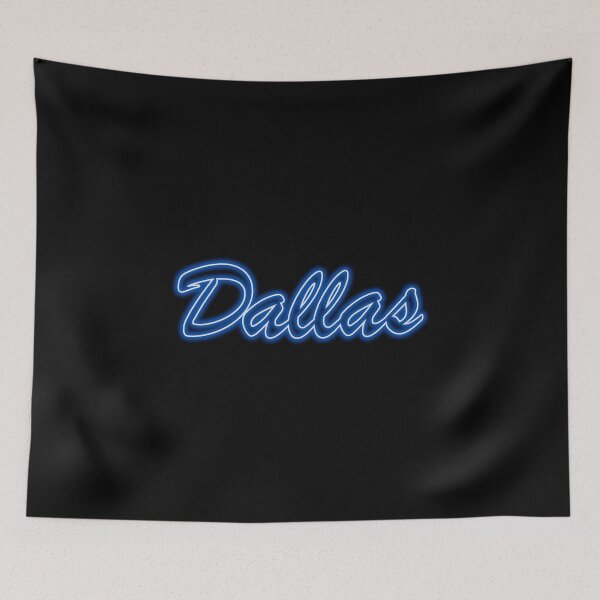Item preview, Fan of Dallas Neon Blue designed and sold by gkillerb.