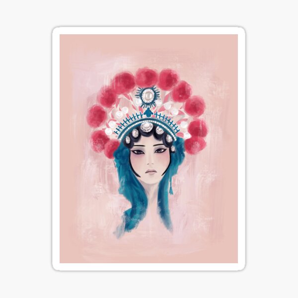 Chinese Opera Sticker
