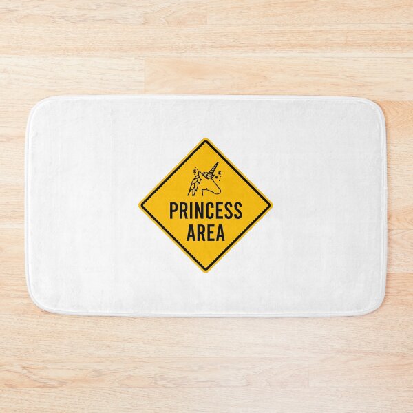 Item preview, Princess Area Roadsign designed and sold by stickertopic.