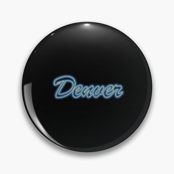 Item preview, Fan of Denver Neon Blue and Yellow designed and sold by gkillerb.