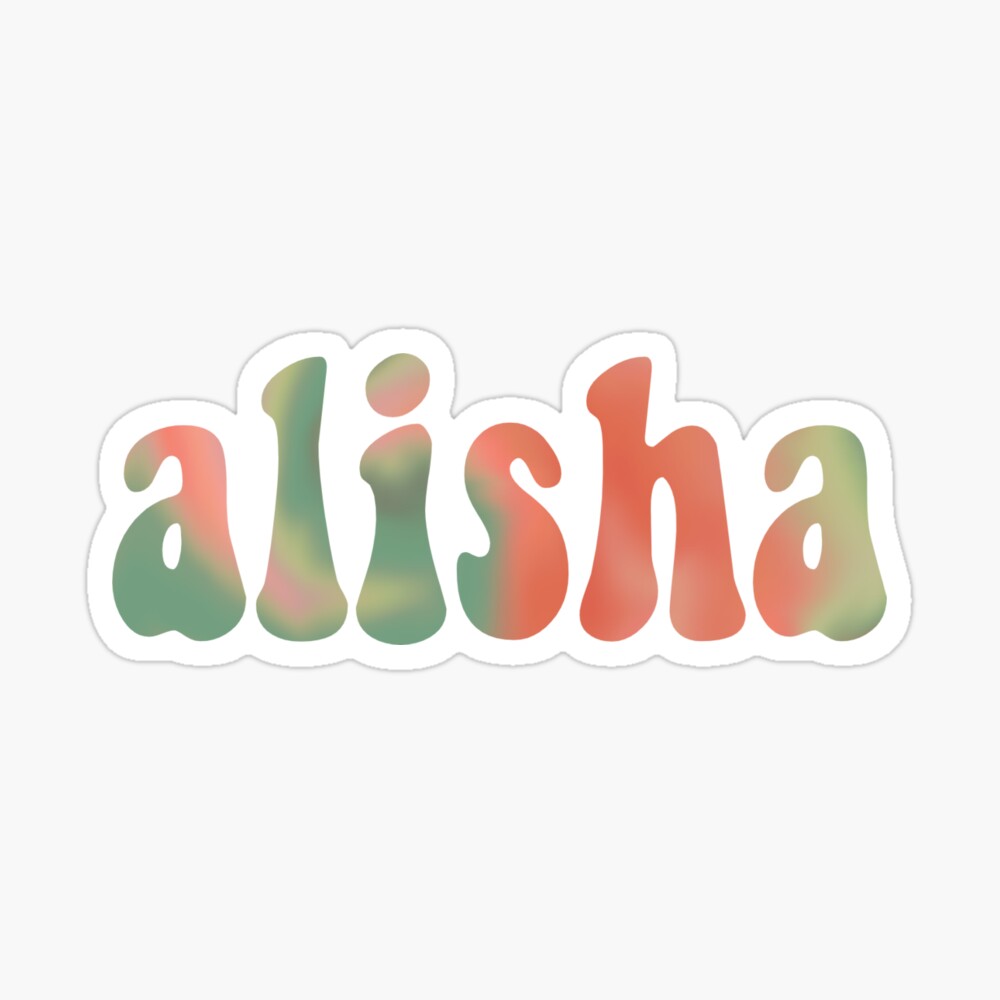Alisha Aleesha in Arabic Calligraphy Name SVG, Digital Download Files,  Digital for Cricut, Silhouette Cameo, Embroidery, Laser Cut, Clothing - Etsy