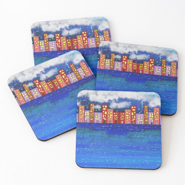 Item preview, City Skies designed and sold by GrimGalleries.