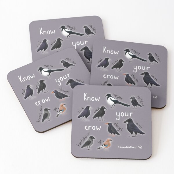 Item preview, Know your Crow designed and sold by Elliestrations.