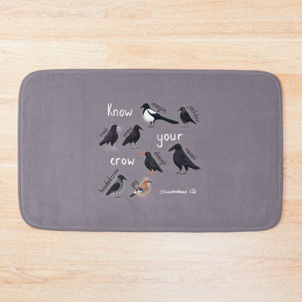 Item preview, Know your Crow designed and sold by Elliestrations.