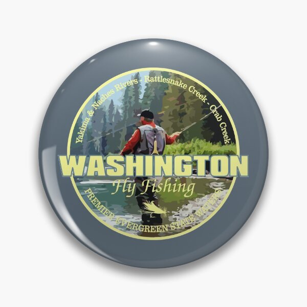 Item preview, Washington Fly Fishing (FSH) designed and sold by curranmorgan.